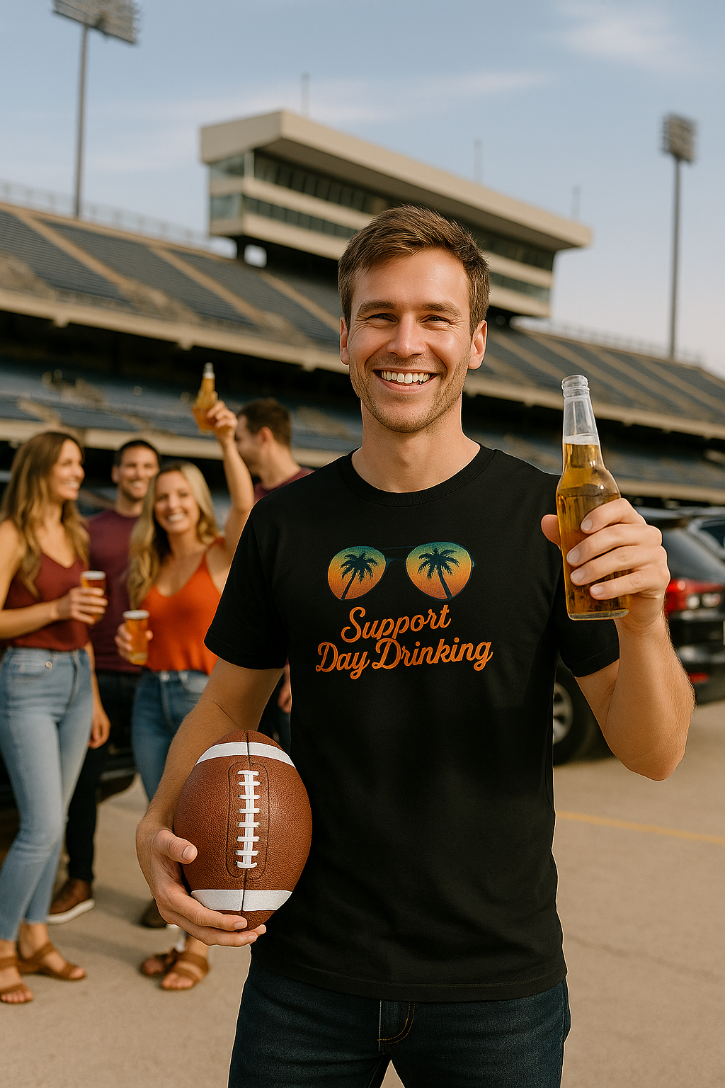 "Support Day Drinking." Enough said....