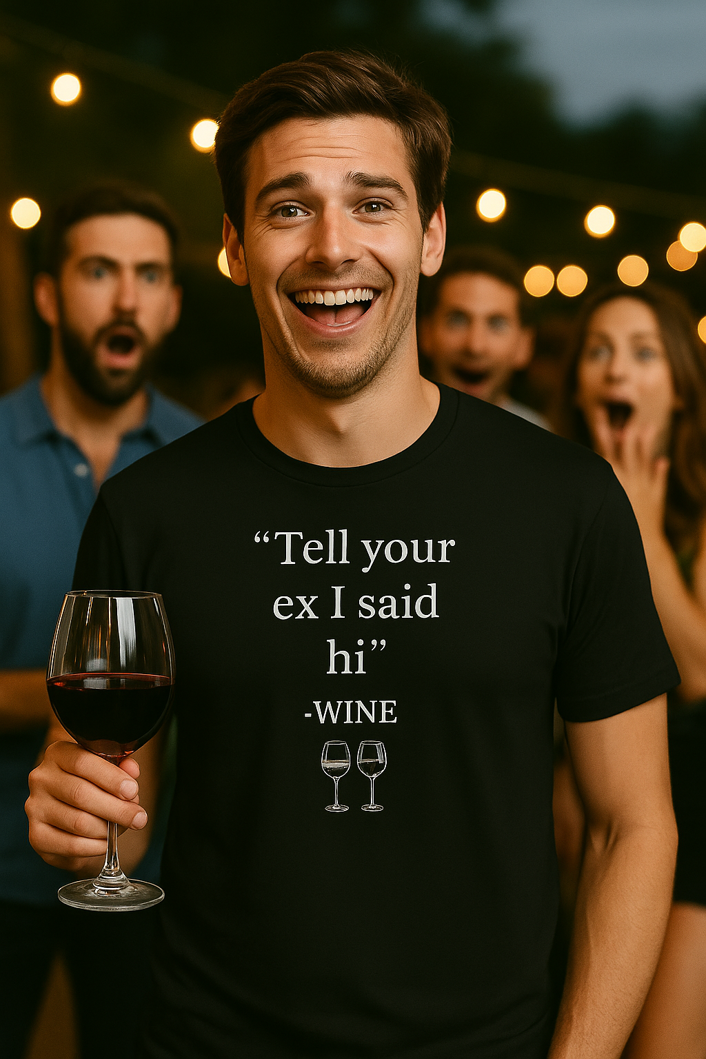 "Tell Your Ex I Said Hi" – Wine Quote