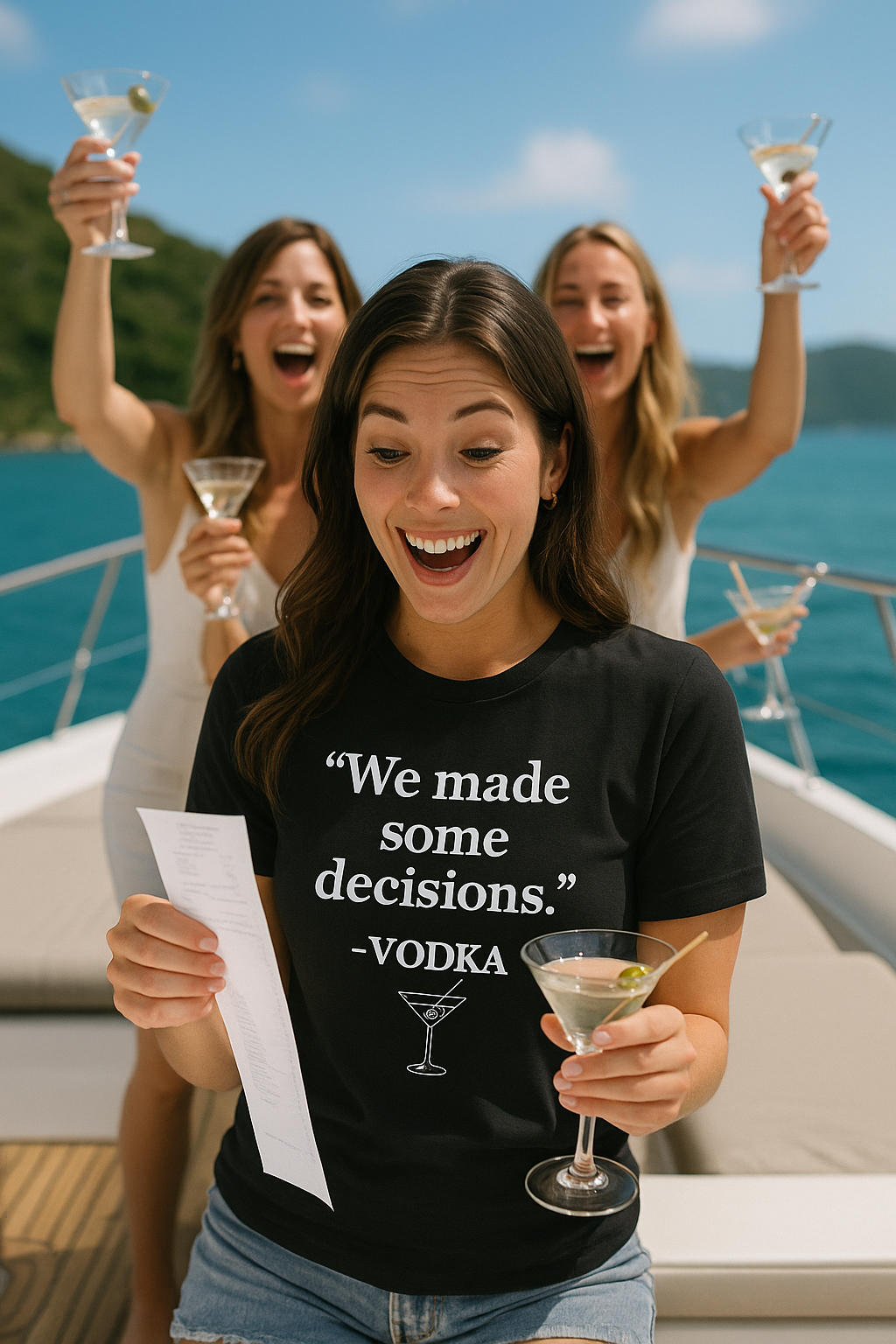 "We Made Some Decisions" – Vodka Quote