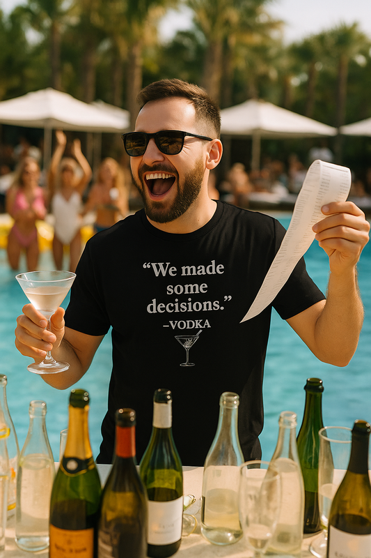 "We Made Some Decisions" – Vodka Quote