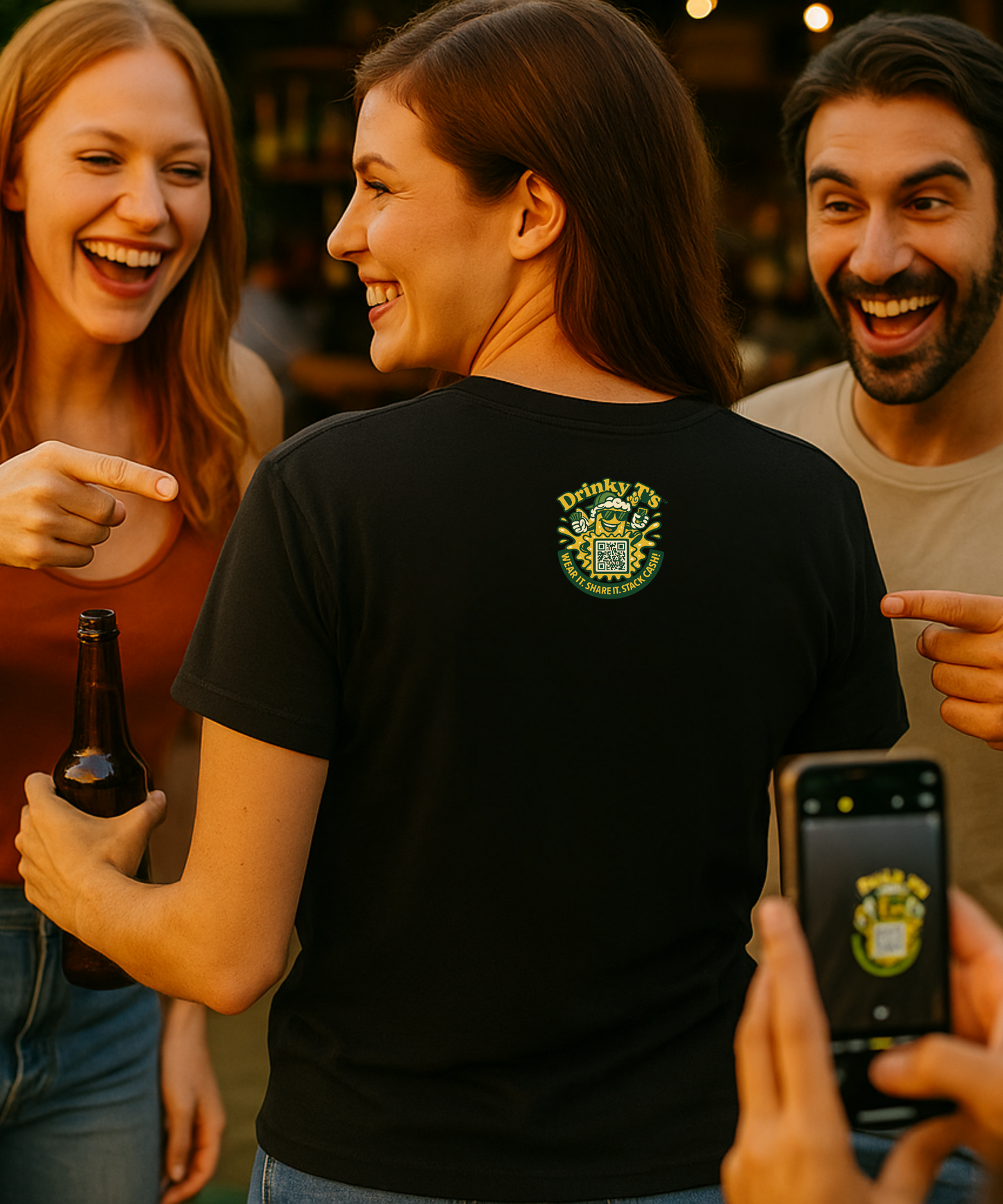 "Great Minds Drink Alike" Fun T-Shirt